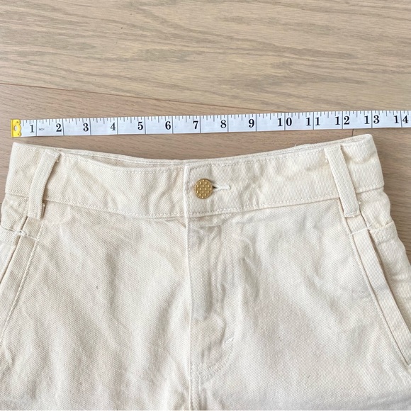 ZARA| High Waist Mom Denim Shorts - Picture 9 of 11